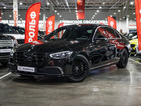 2022 Mercedes-Benz S-Класс 350 d 4MATIC VII (W223), чёрный, 8215850 рублей, вид 1