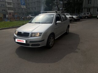 2007 Skoda Fabia I Рестайлинг, серебристый, 249000 рублей, вид 1