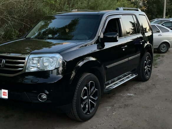 2014 Honda Pilot II Рестайлинг, чёрный, 2450000 рублей