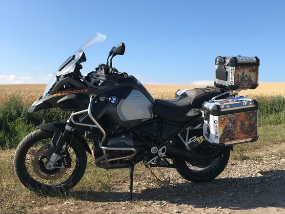 2014 BMW R 1200 GS Adventure, зелёный, 1000000 рублей - вид 5