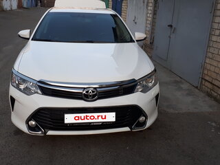 2015 Toyota Camry US Market VII (XV50) Рестайлинг, белый, 2300000 рублей, вид 1