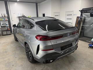 2025 BMW X6 40i III (G06) Рестайлинг, серый, 13500000 рублей, вид 4