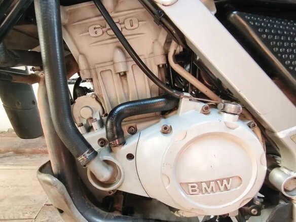 2002 BMW F 650 GS, синий, 360000 рублей - вид 2
