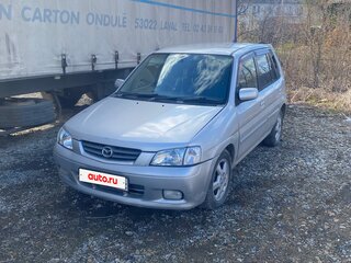 2001 Mazda Demio I (DW), серебристый, 237000 рублей, вид 2