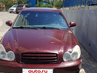 2004 Hyundai Sonata IV (EF) Рестайлинг, красный, 250000 рублей, вид 4