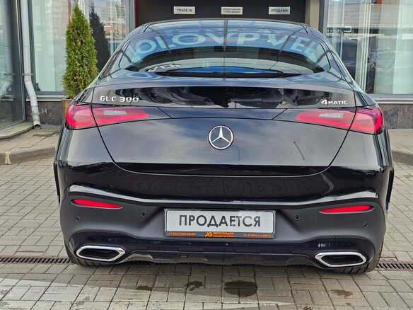 2025 Mercedes-Benz GLC Coupe 300 II (C254), чёрный - вид 12