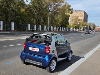 2005 Smart Fortwo I Рестайлинг, синий, 590000 рублей, вид 2