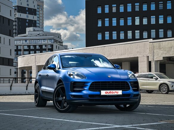 2019 Porsche Macan I Рестайлинг, синий, 4999000 рублей
