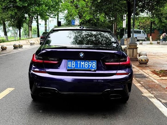 2022 BMW 3 серии 320i VII (G2x), фиолетовый - вид 5
