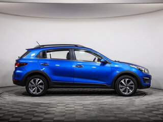 2019 Kia Rio X-Line IV, синий, 1424777 рублей, вид 4