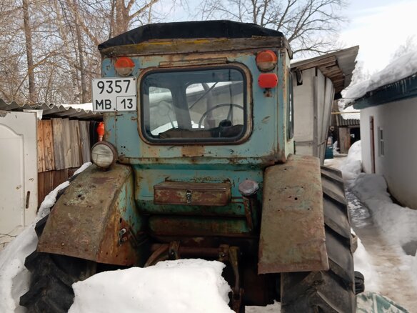 1977 ЛТЗ Т-40АМ, зелёный - вид 1