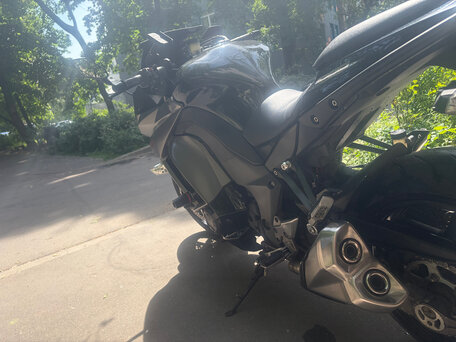 2010 Kawasaki Z 1000SX, серебристый, 675000 рублей, вид 5
