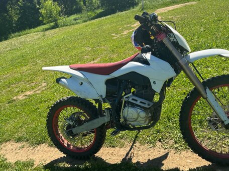 2016 Motoland CRF250 Enduro, белый, 105000 рублей, вид 5