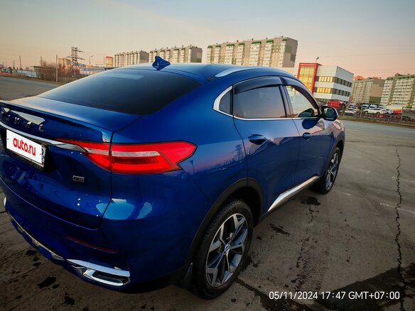 2021 Haval F7x I, синий, 2090000 рублей - вид 4