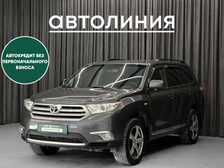 2013 Toyota Highlander II (XU40) Рестайлинг, серый, 1749000 рублей, вид 1