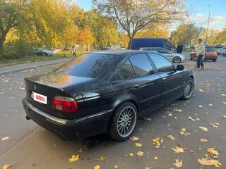 2001 BMW 5 серии 520i IV (E39) Рестайлинг, чёрный, 700000 рублей, вид 4