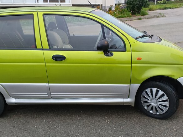 2006 Daewoo Matiz I Рестайлинг, зелёный, 365000 рублей - вид 3
