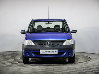 2007 Renault Logan I, синий, 150000 рублей, вид 2