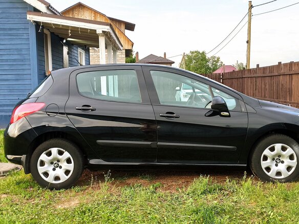 2011 Peugeot 308 I Рестайлинг, чёрный, 490000 рублей - вид 9