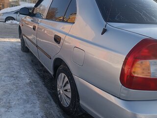 2010 Hyundai Accent ТагАЗ II, серый, 285000 рублей, вид 4