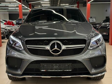 2016 Mercedes-Benz GLE Coupe 400 I (C292), серый, 4190000 рублей, вид 3