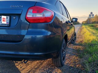 2015 Lada (ВАЗ) Granta I, серый, 445000 рублей, вид 3