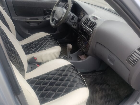 2008 Hyundai Accent ТагАЗ II, серебристый, 350000 рублей - вид 5