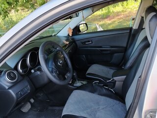 2007 Mazda 3 4-speed I (BK) Рестайлинг, серебристый, 620000 рублей, вид 5