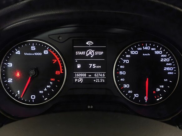 2015 Audi A3 III (8V), синий, 1219000 рублей - вид 17