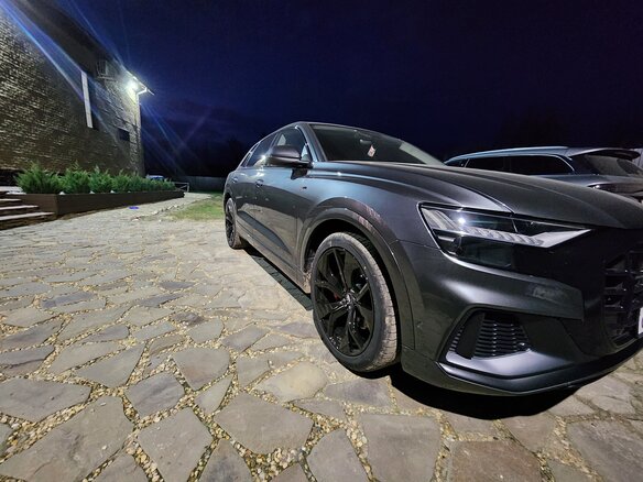 2019 Audi Q8 55 TFSI I (4M), серый, 6000000 рублей - вид 25