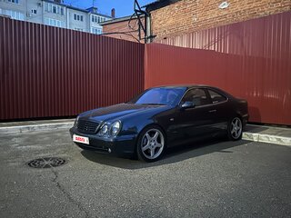 1998 Mercedes-Benz CLK-Класс 320 I (W208), синий, 1200000 рублей, вид 3