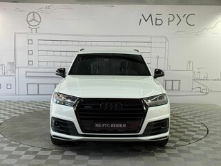 2018 Audi Q7 II (4M), белый, 4450000 рублей, вид 4