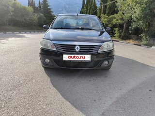 2013 Renault Logan I Рестайлинг, чёрный, 460000 рублей, вид 2