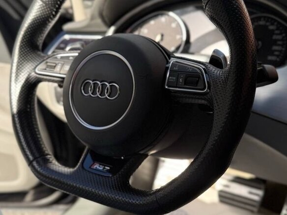 2013 Audi A8 Long III (D4), синий, 2300000 рублей - вид 24