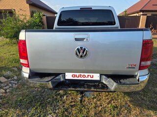 2016 Volkswagen Amarok I Рестайлинг, серебристый, 2800000 рублей, вид 4