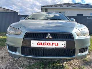 2007 Mitsubishi Lancer X, серый, 590000 рублей, вид 1