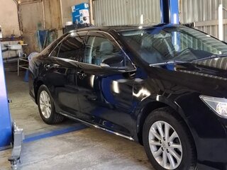 2012 Toyota Camry VII (XV50), чёрный, 1800000 рублей, вид 4