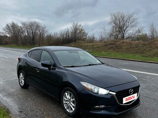 2017 Mazda 3 III (BM) Рестайлинг, синий, 1250000 рублей, вид 3