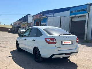 2019 Lada (ВАЗ) Granta I Рестайлинг, белый, 420000 рублей, вид 4