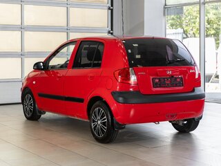 2007 Hyundai Getz I Рестайлинг, красный, 500000 рублей, вид 4