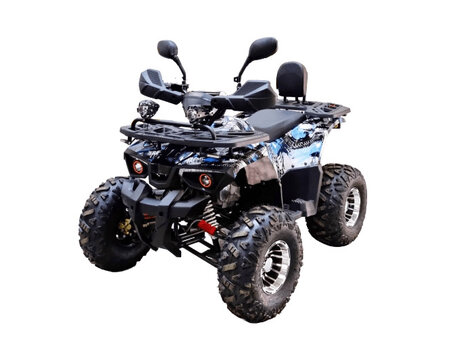 2026 Bison 125 Hunter, синий, 100500 рублей, вид 1