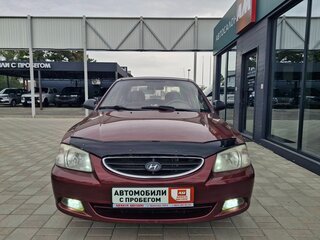 2007 Hyundai Accent ТагАЗ II, красный, 460000 рублей, вид 2