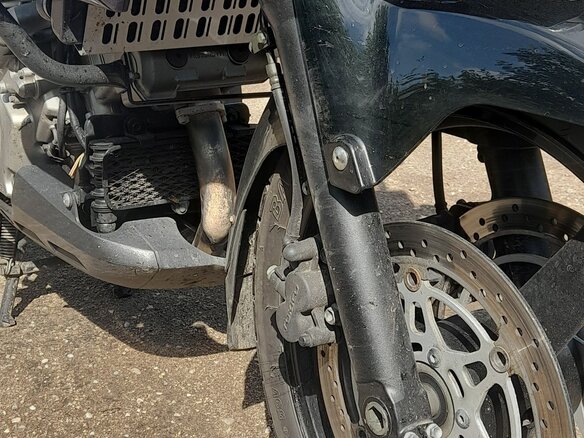 2004 Suzuki V-Strom 1000, синий, 560000 рублей - вид 9