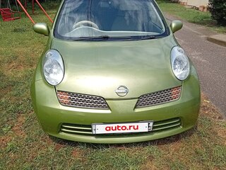 2002 Nissan March III (K12), зелёный, 290000 рублей, вид 2