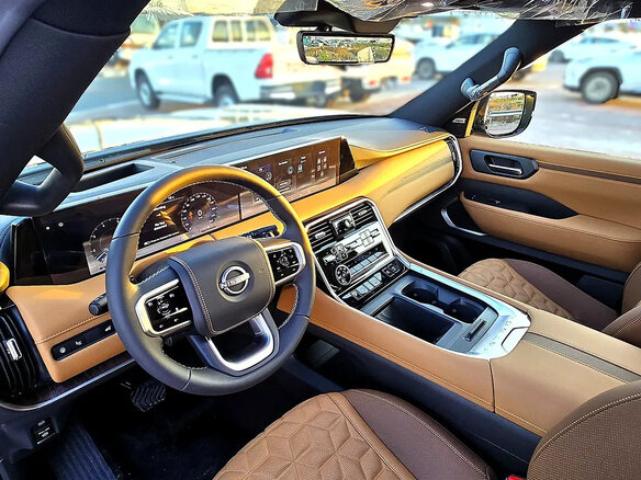 2026 Nissan Patrol VII (Y63), чёрный, 13940000 рублей - вид 8
