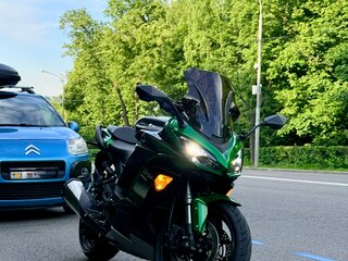2020 Kawasaki Ninja 1000 SX, зелёный, 1159999 рублей, вид 4
