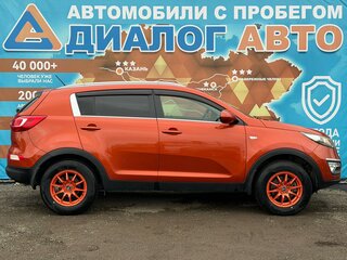 2013 Kia Sportage III, оранжевый, 1230000 рублей, вид 4