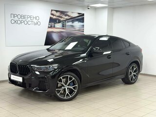 2021 BMW X6 40i III (G06), чёрный, 8245000 рублей, вид 1