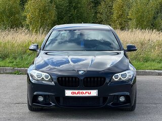 2016 BMW 5 серии 520i VI (F10/F11/F07) Рестайлинг, чёрный, 1990000 рублей, вид 1