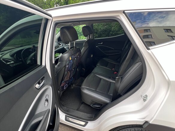 2015 Hyundai Santa Fe III, белый, 2000000 рублей - вид 35